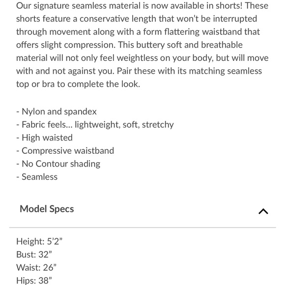 🔴SOLD🔴 NVGTN Taupe Pro Seamless Shorts - Picture 4 of 4